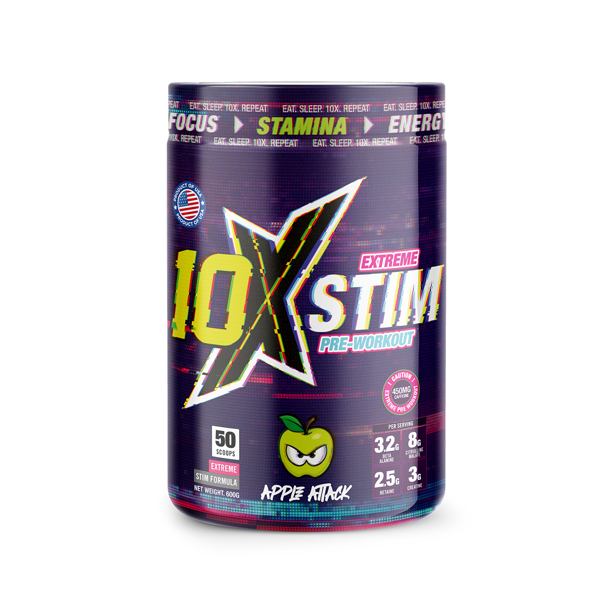 10X Athletic STIM 600g