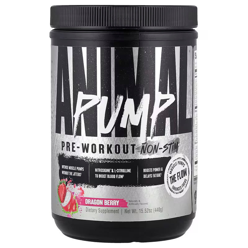 Animal Pump Non Stim 440g Dragon Berry