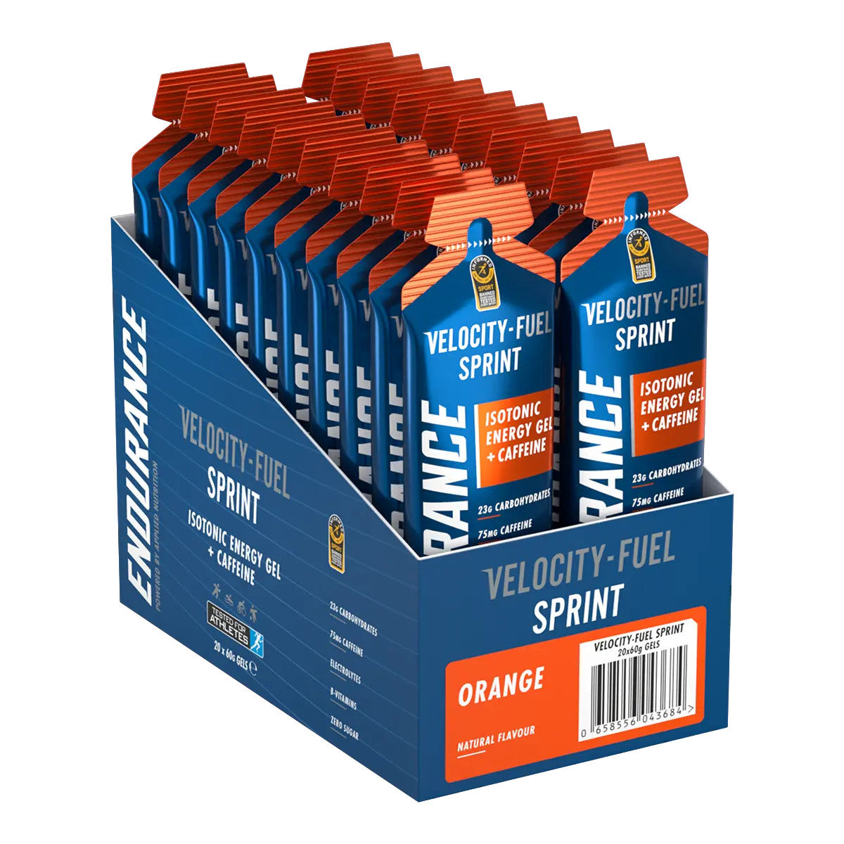 Applied Nutrition Endurance Velocity Sprint Gel 20x60g