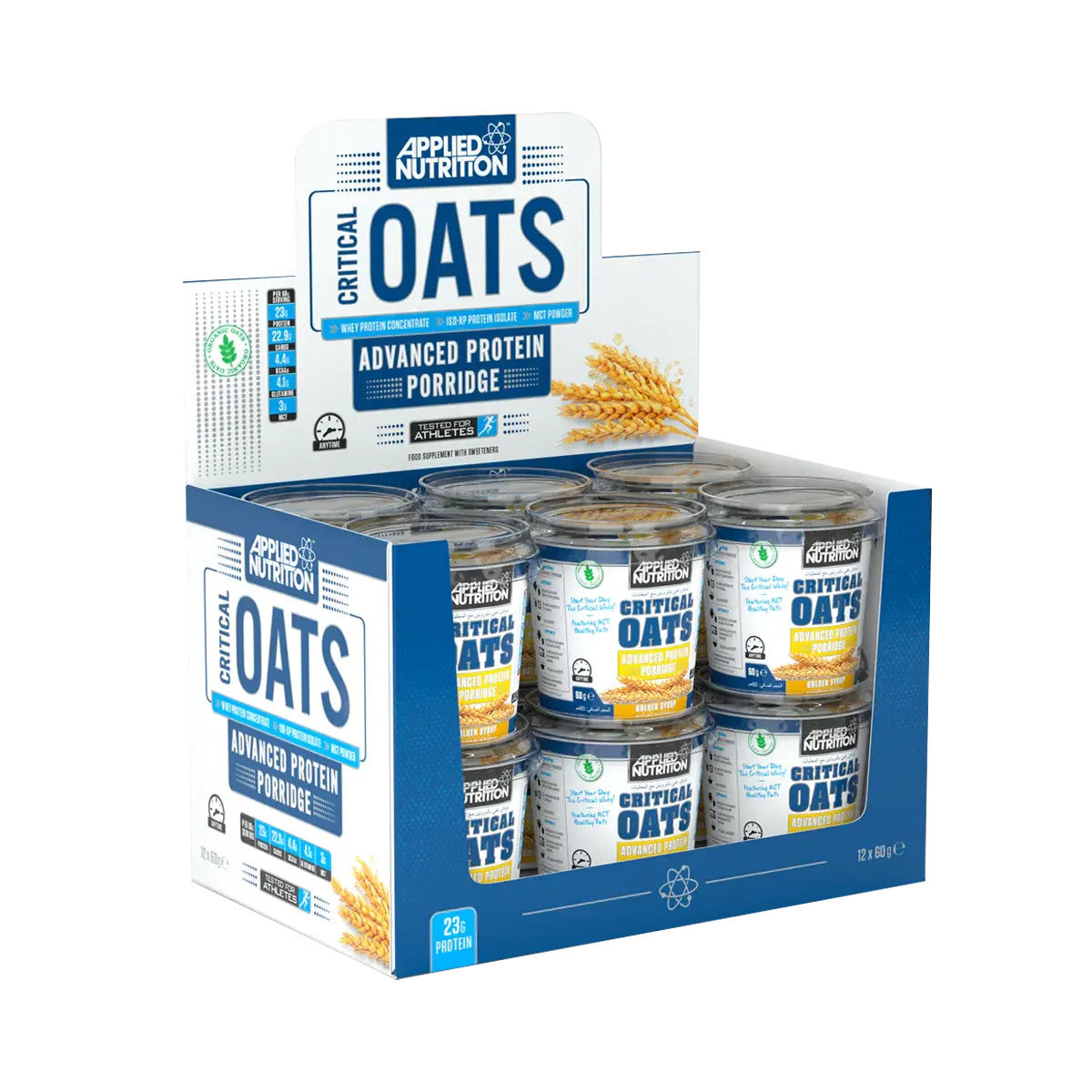 Applied Nutrition Critical Oats Protein Porridge 12x60g