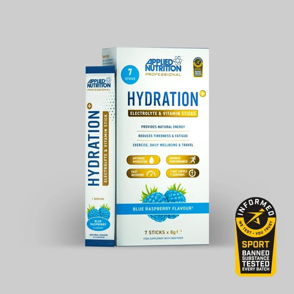 Applied Nutrition Hydration+ Electrolyte & Vitamin Powder Sticks 7x8g