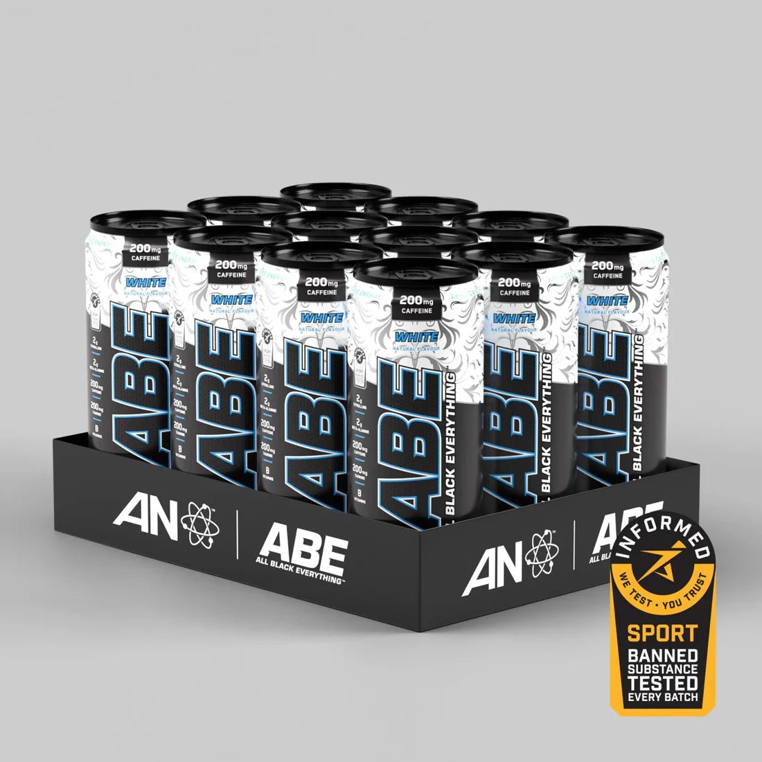 Applied Nutrition ABE (All Black Everything) Carbonated Can 12x330ml