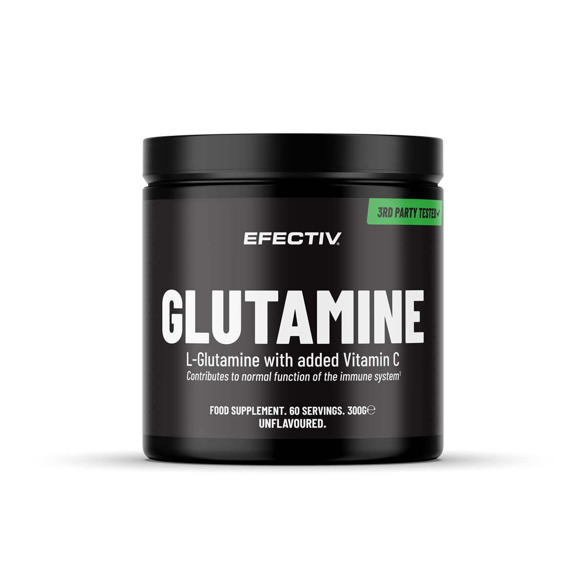 Efectiv Nutrition Glutamine + Vitamin C 300g Unflavoured