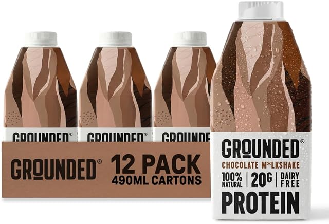 Grounded Protein M*lkshake 12x490ml