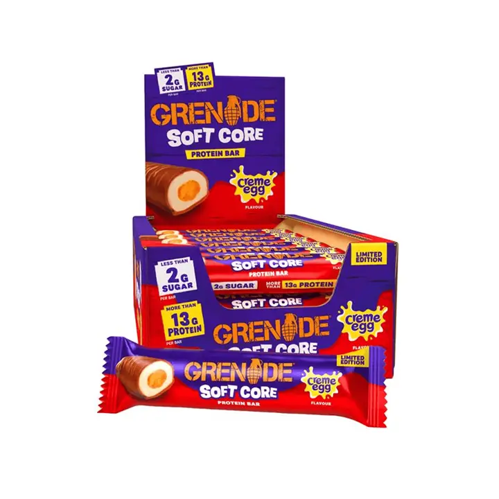 Grenade Protein Bar (Soft Core) 18x45g Creme Egg (Limited Edition)