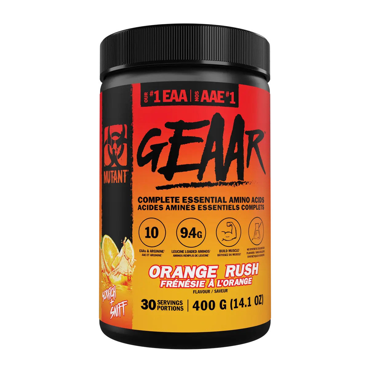 Mutant GEAAR 400g Orange Rush