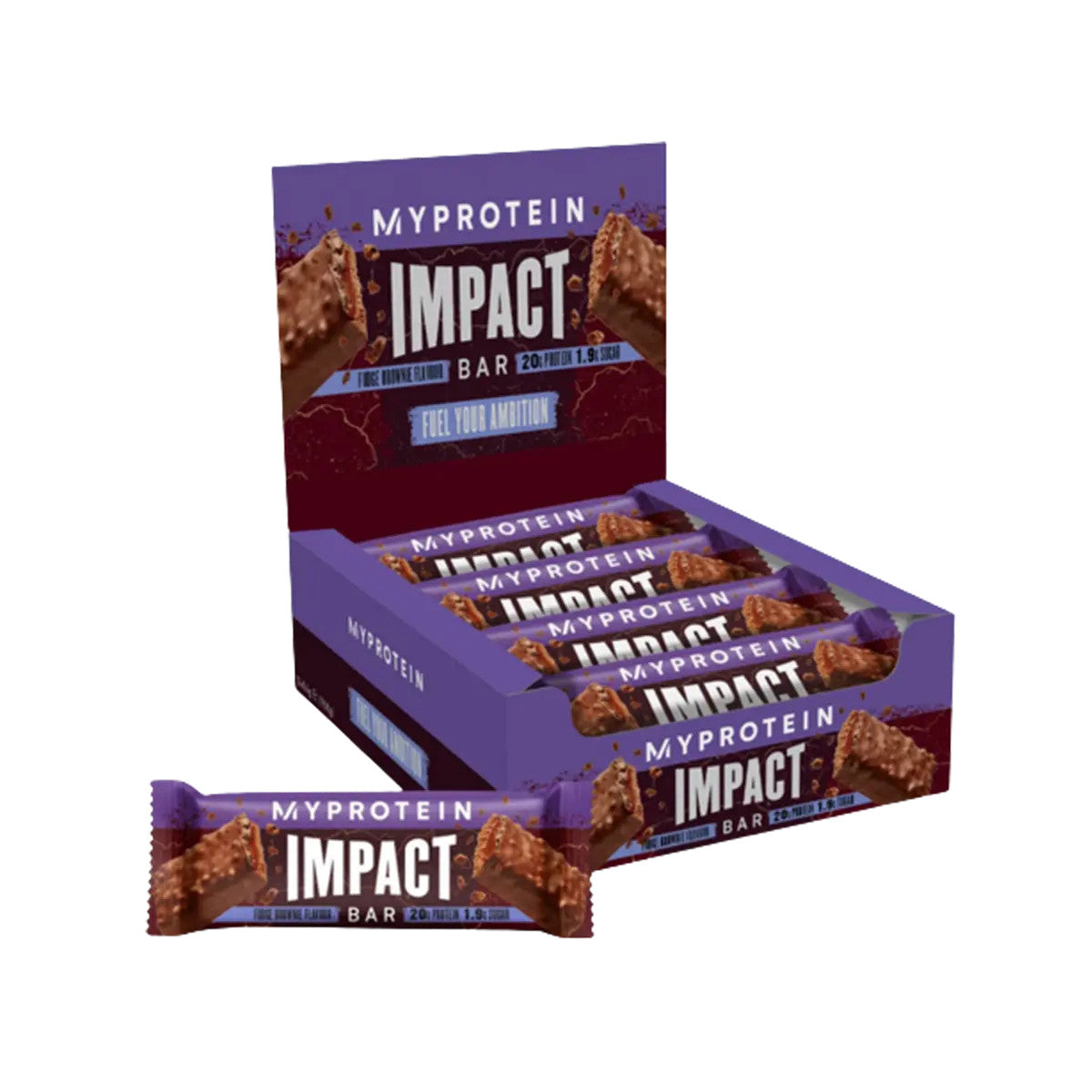 MyProtein Impact Protein Bar 12x64g Fudge Brownie