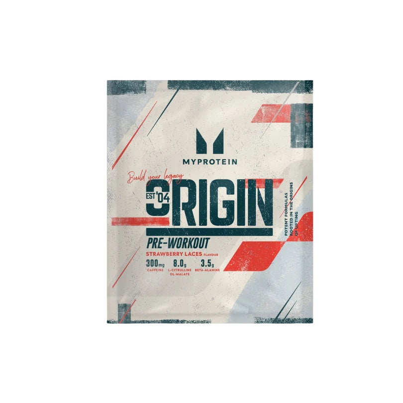 MyProtein Origin Pre-Workout Samples 20g