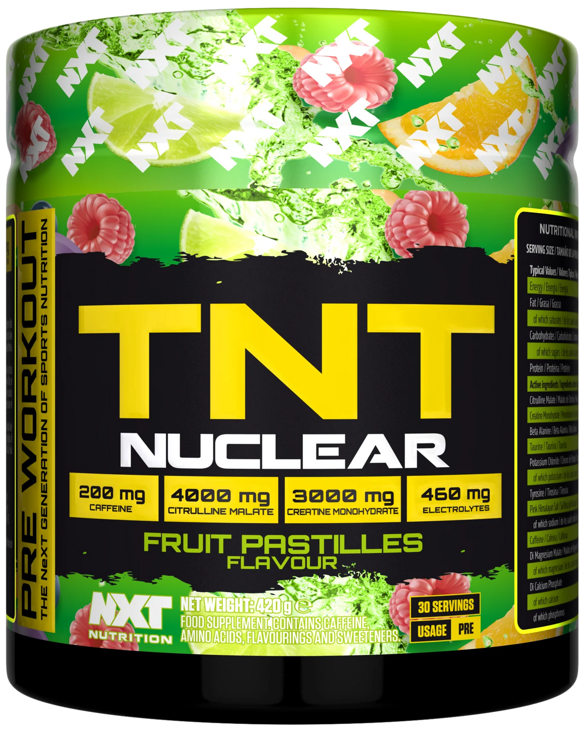 NXT Nutrition TNT Nuclear 420g