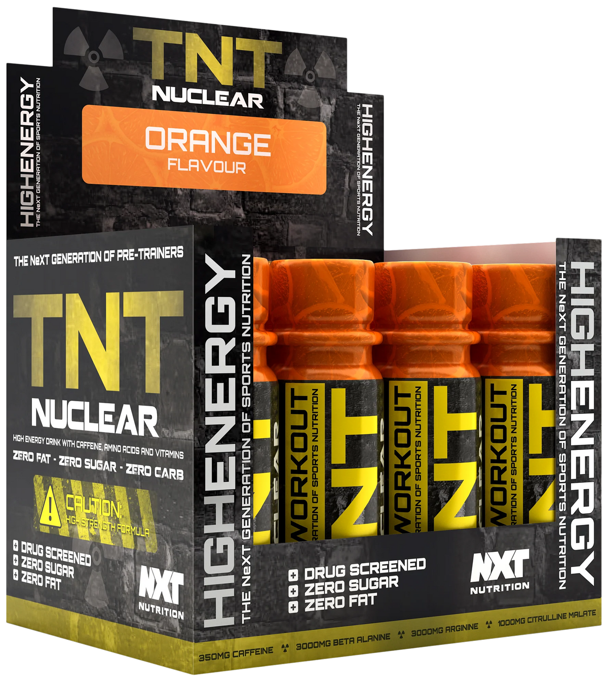 NXT Nutrition TNT Nuclear Shots 12x60ml