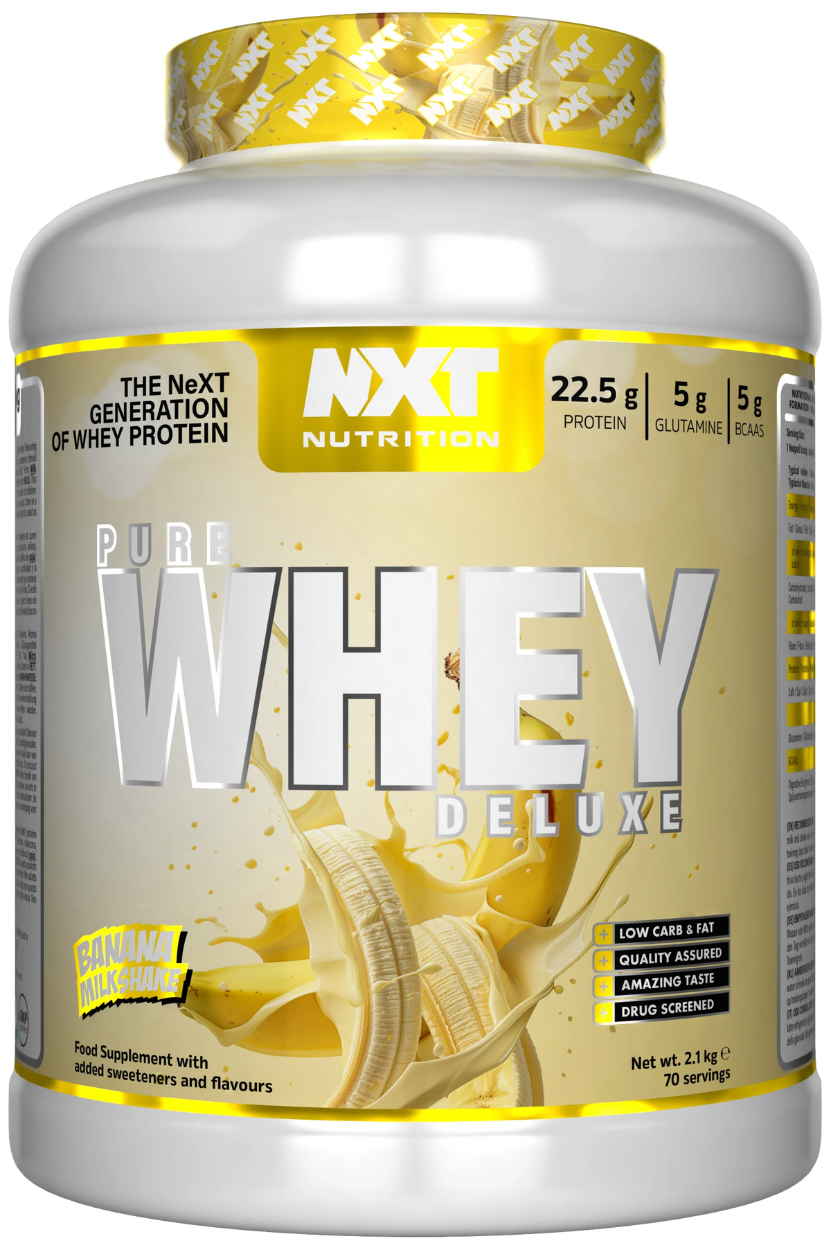 NXT Nutrition Pure Whey Deluxe 2.1kg