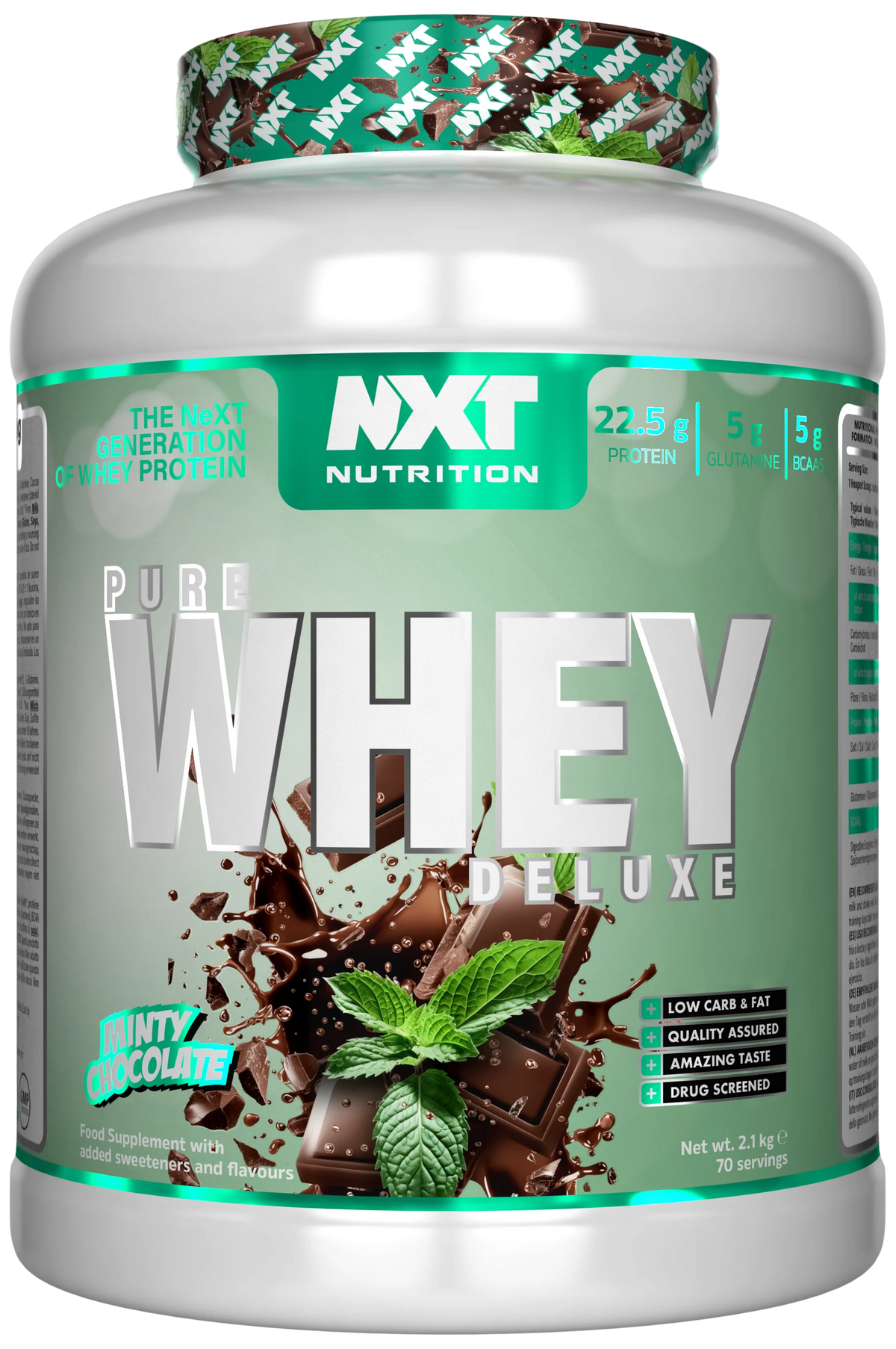 NXT Nutrition Pure Whey Deluxe 2.1kg