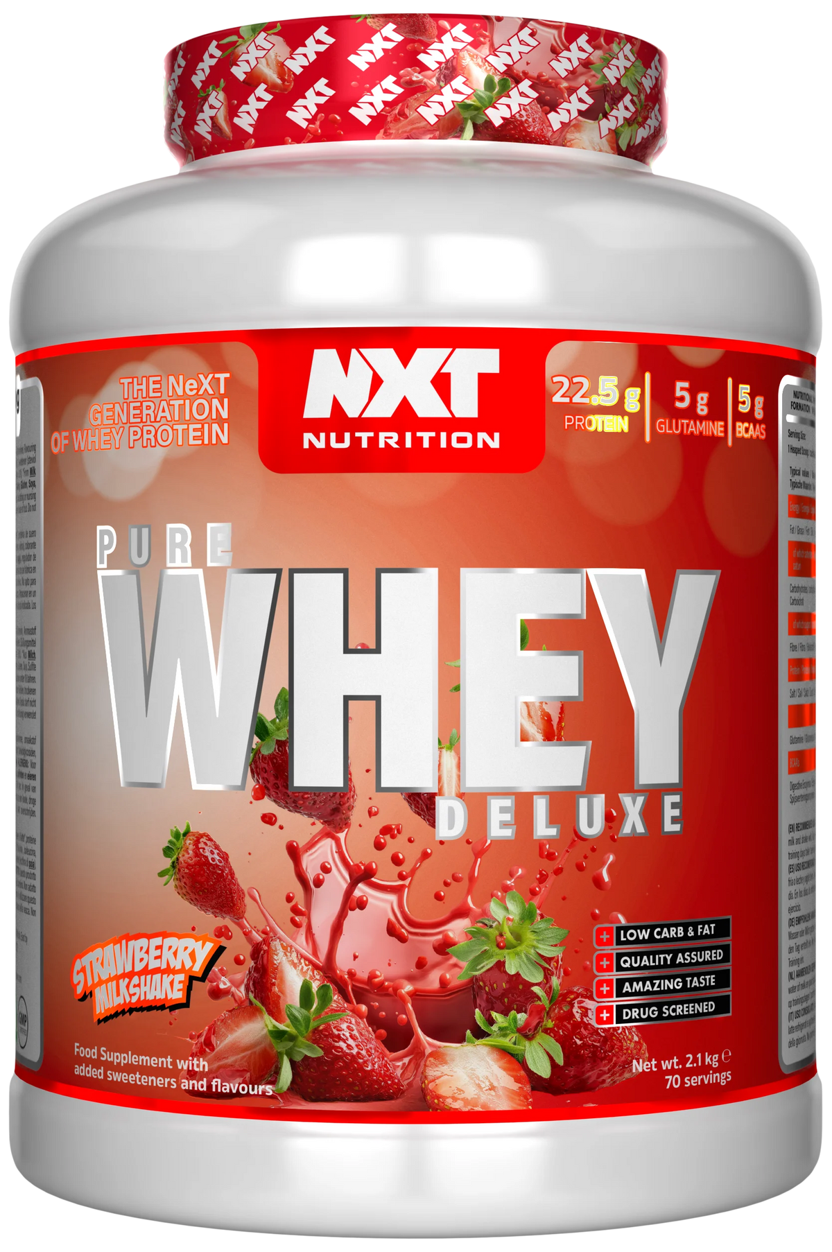 NXT Nutrition Pure Whey Deluxe 2.1kg