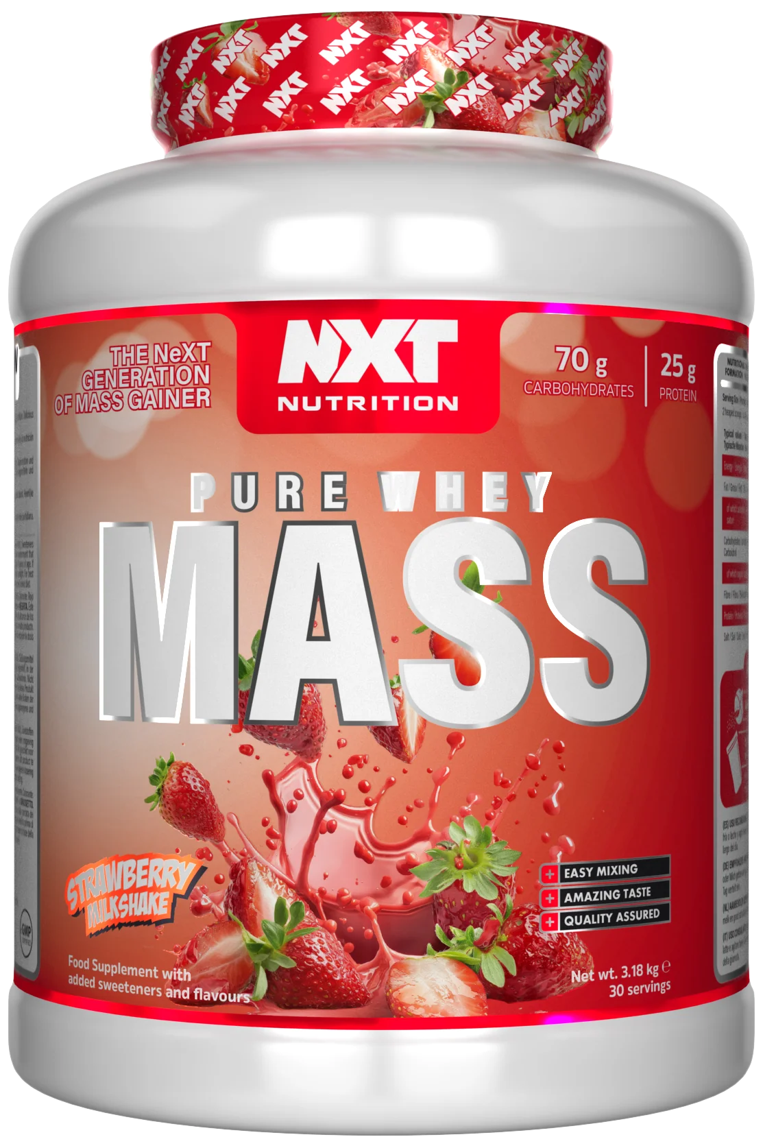 NXT Nutrition NXT Pure Whey Mass 3.18kg