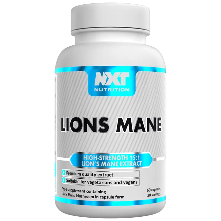 NXT Nutrition Lions Mane 60 Caps
