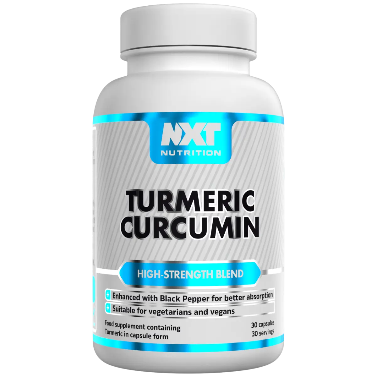 NXT Nutrition Turmeric Curcumin 30 Caps
