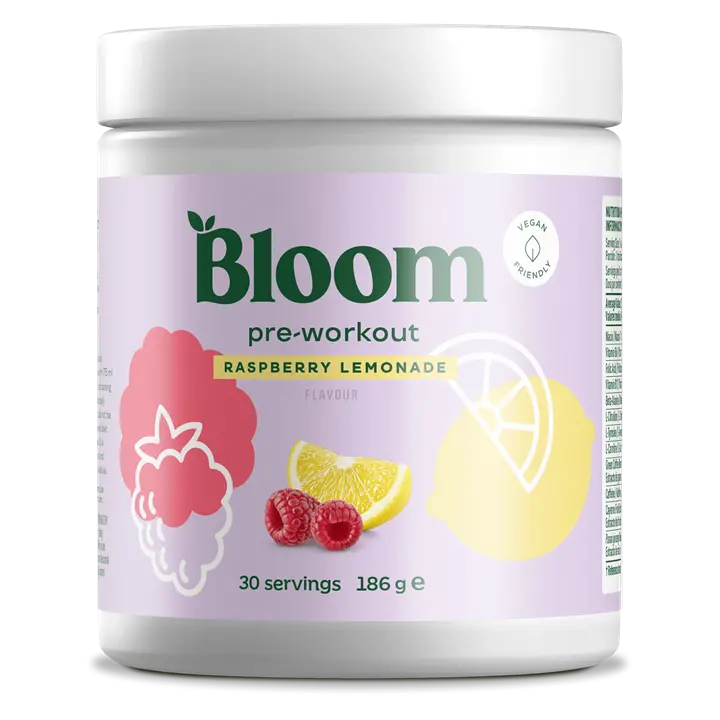 Bloom Pre-Workout 180g Raspberry Lemonade