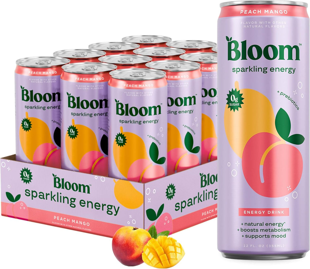 Bloom Sparkling Energy 12x250ml