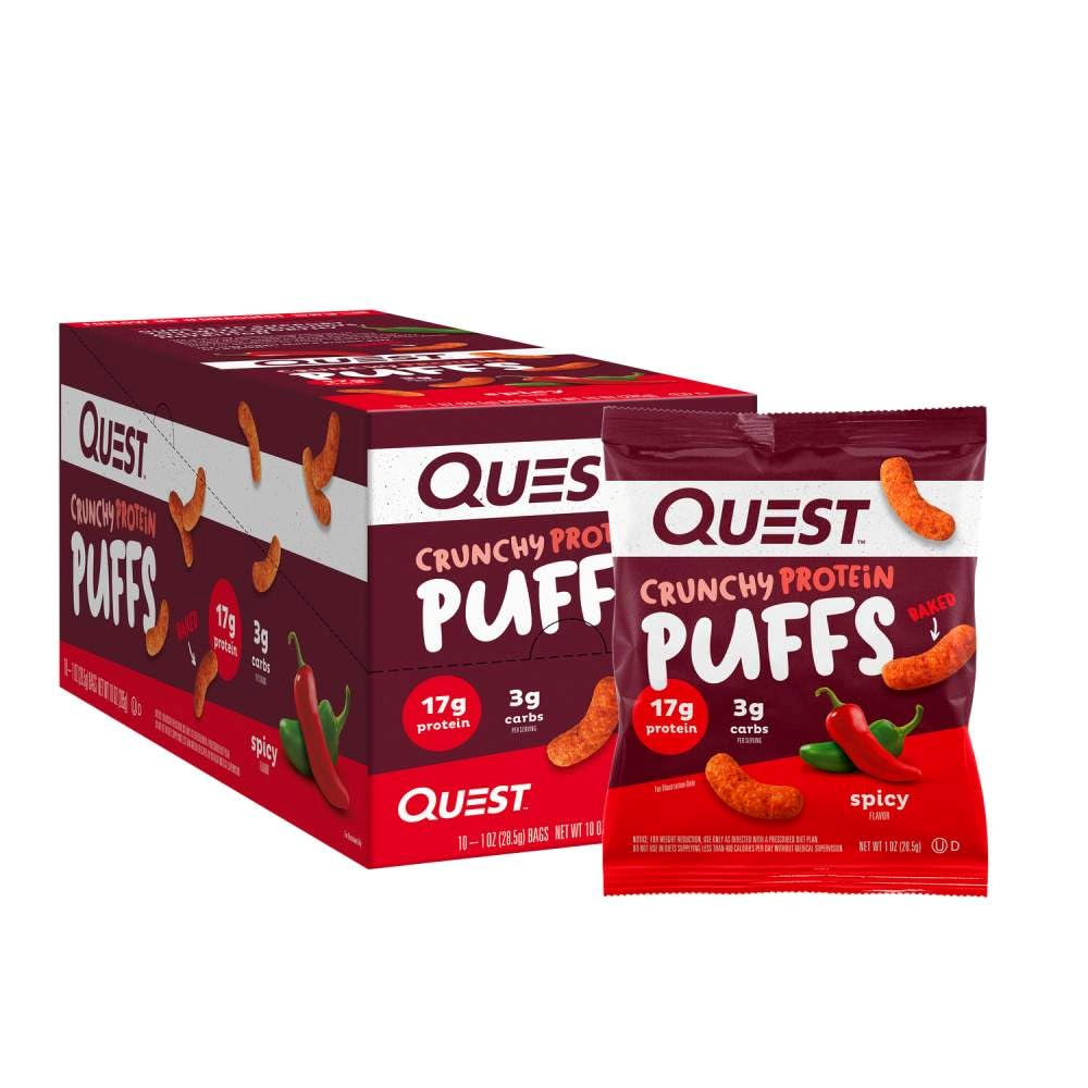 Quest Nutrition Puffs 10x28.5g Spicy