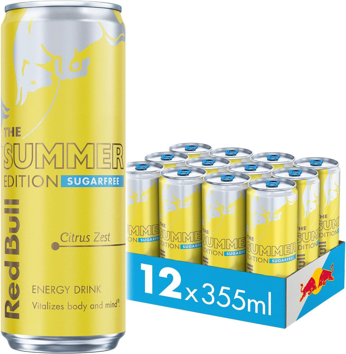 Red Bull Sugar Free 12x355ml