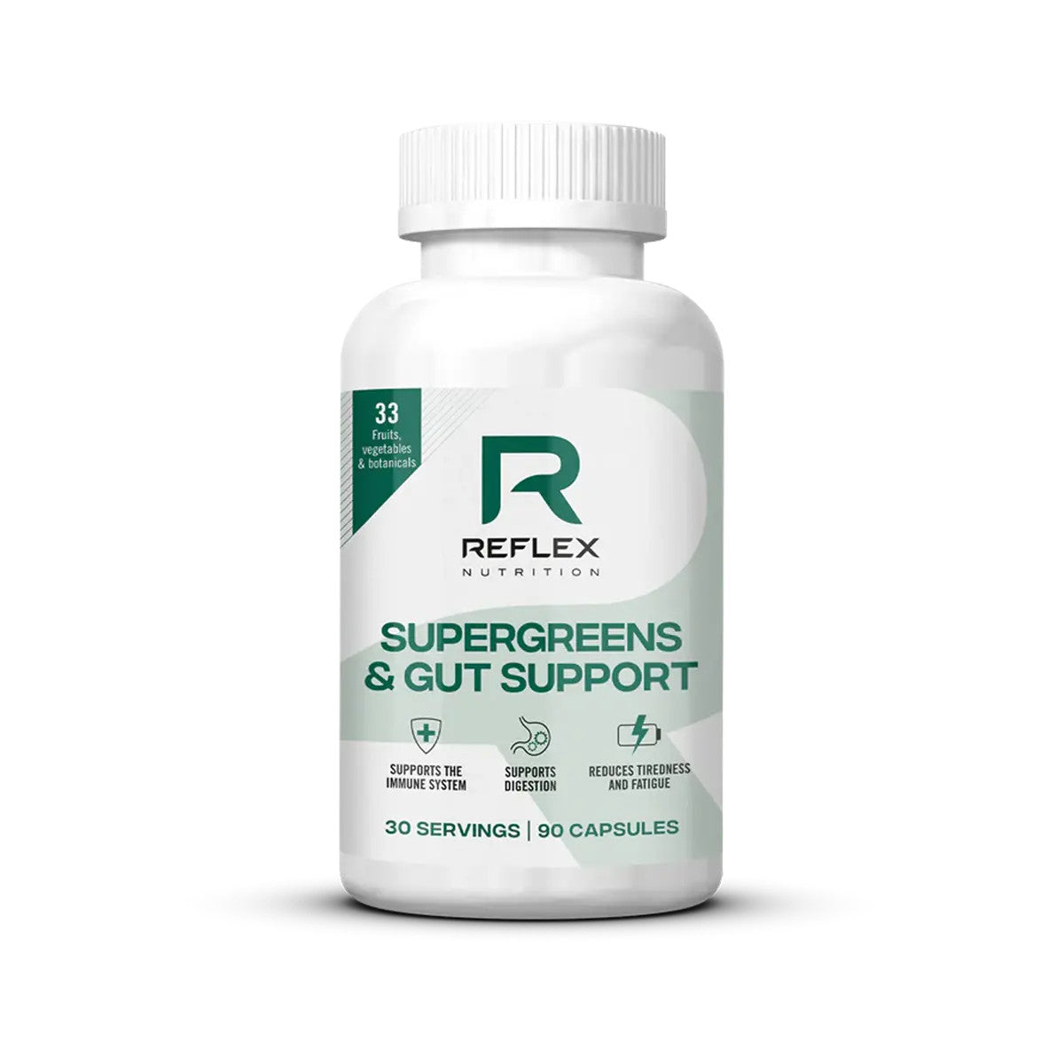 Reflex Nutrition Supergreens & Gut Support 90 Veg Caps