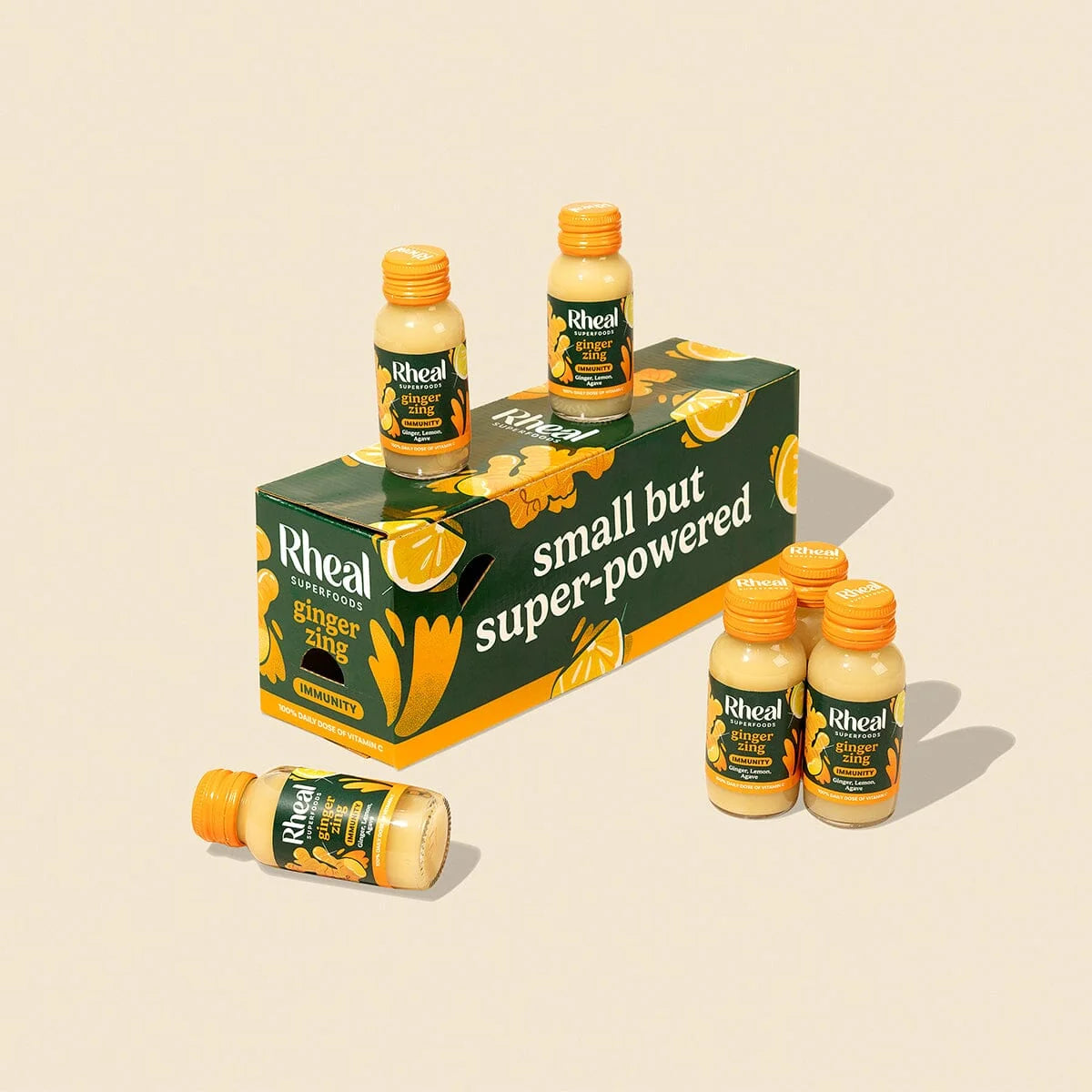 Rheal Superfood Ginger Zing Immunity Shot 14x60ml