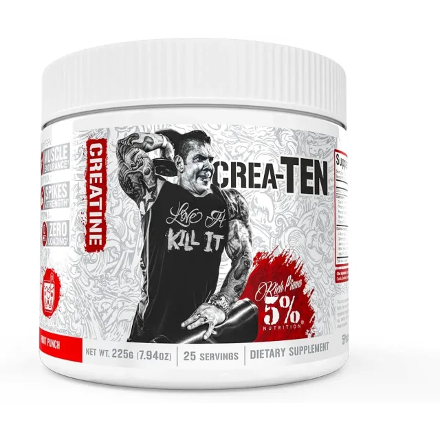 Rich Piana 5% Nutrition CREA-TEN Legendary Series 225g