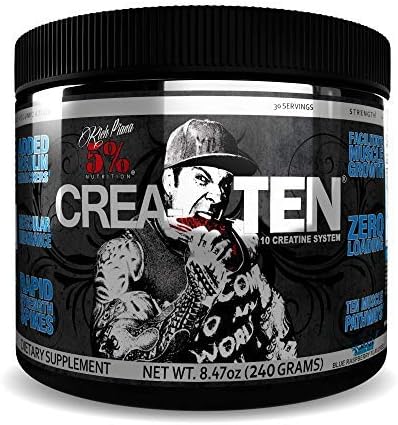 Rich Piana 5% Nutrition CREA-TEN Legendary Series 225g