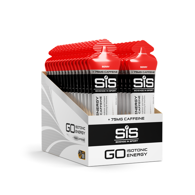 SIS (Science In Sport) Gel Go Energy + Caff 30x60ml