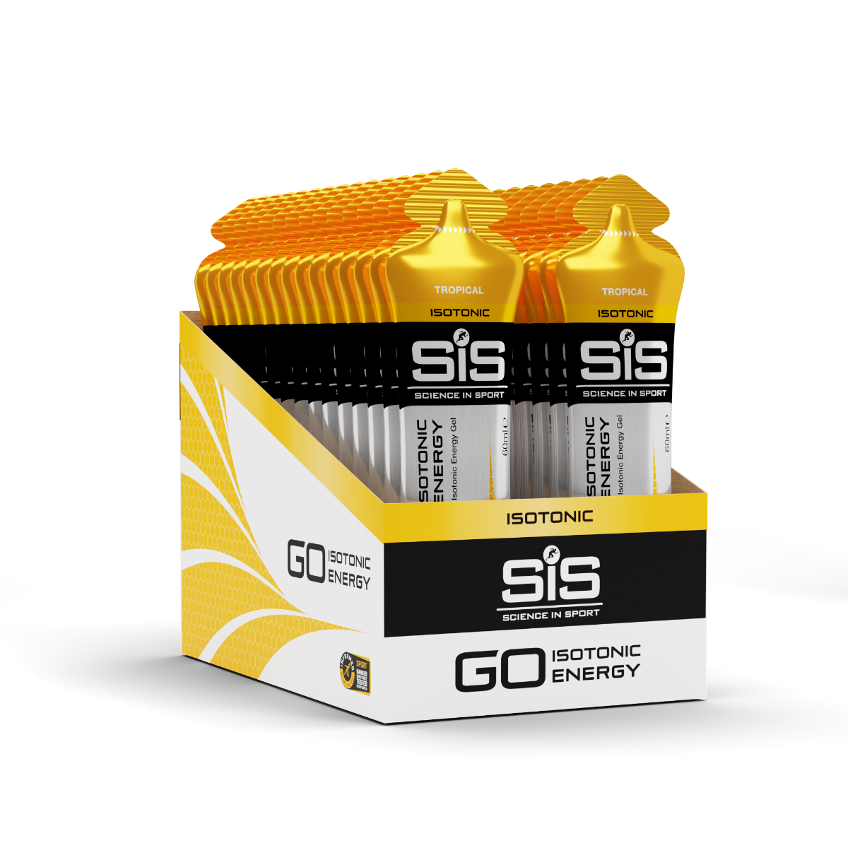 SIS Isotonic Gels 30x60ml