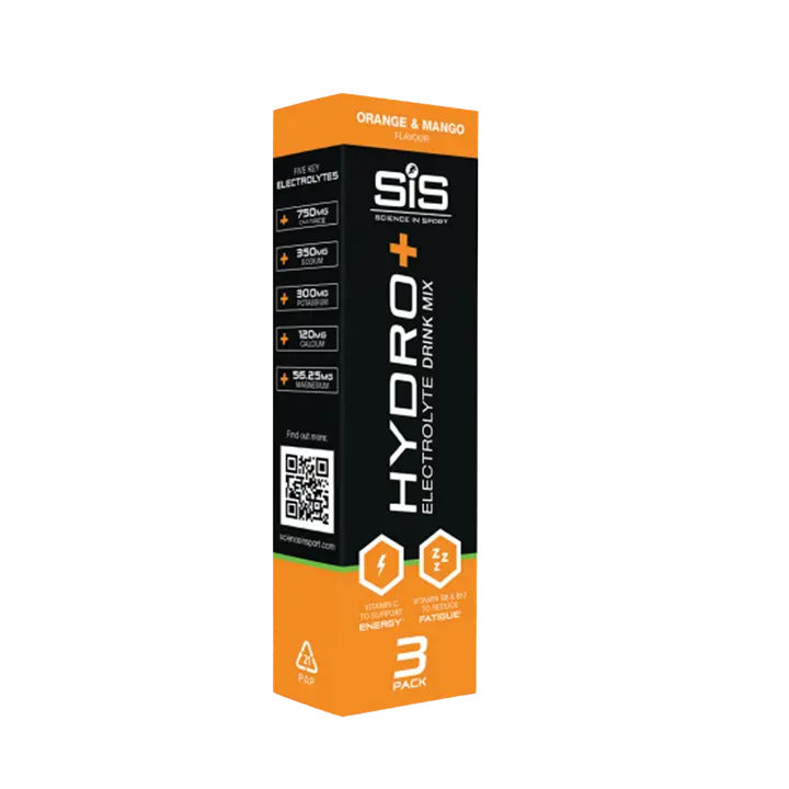 SIS (Science In Sport) Hydro + 3x4.3g Orange & Mango