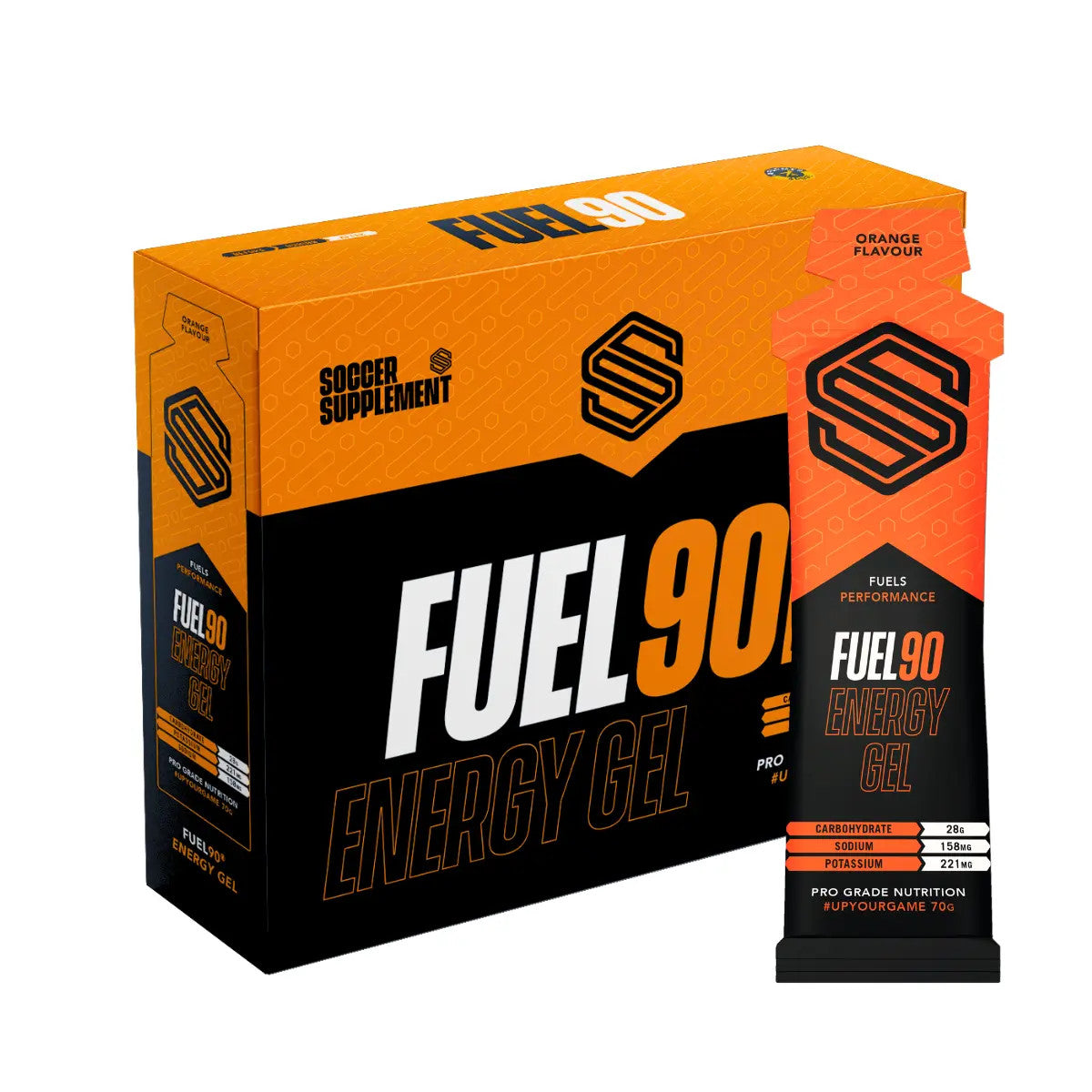 Soccer Supplement Fuel90 Energy Gel 12x70g