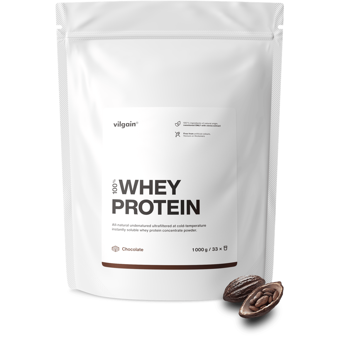 Vilgain Grass-fed Whey Protein 1000g