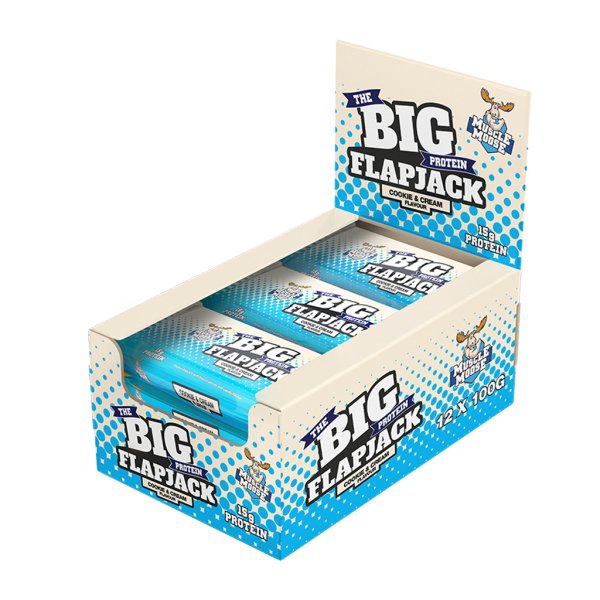 Muscle Moose Big Protein Flapjack 12x100g