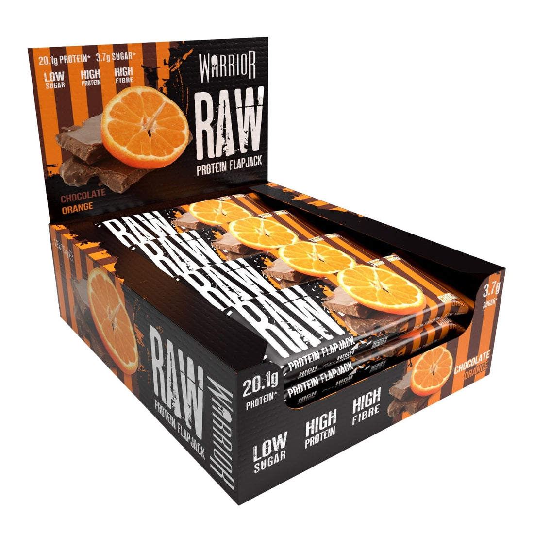 Warrior Raw Protein Flapjack 12x75g