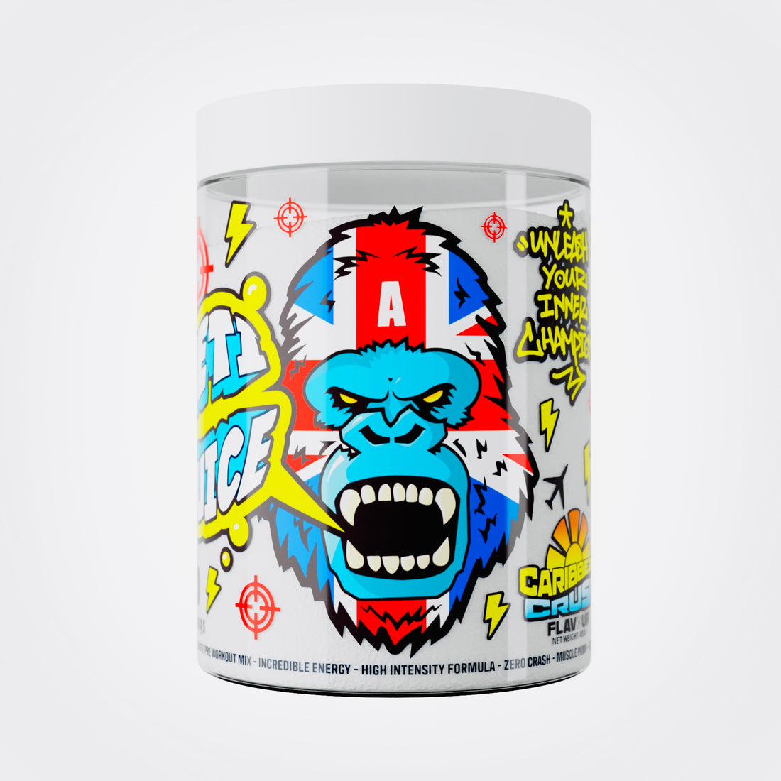 Gorillalpha Yeti Juice 480g Carribean Crush