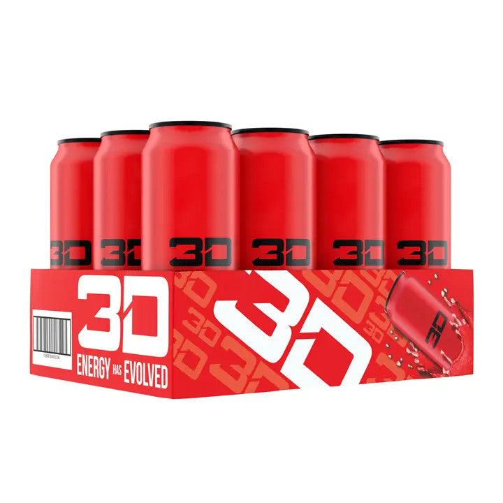 3D Energy Drink 12x473ml Purple (Watermelon Grape)