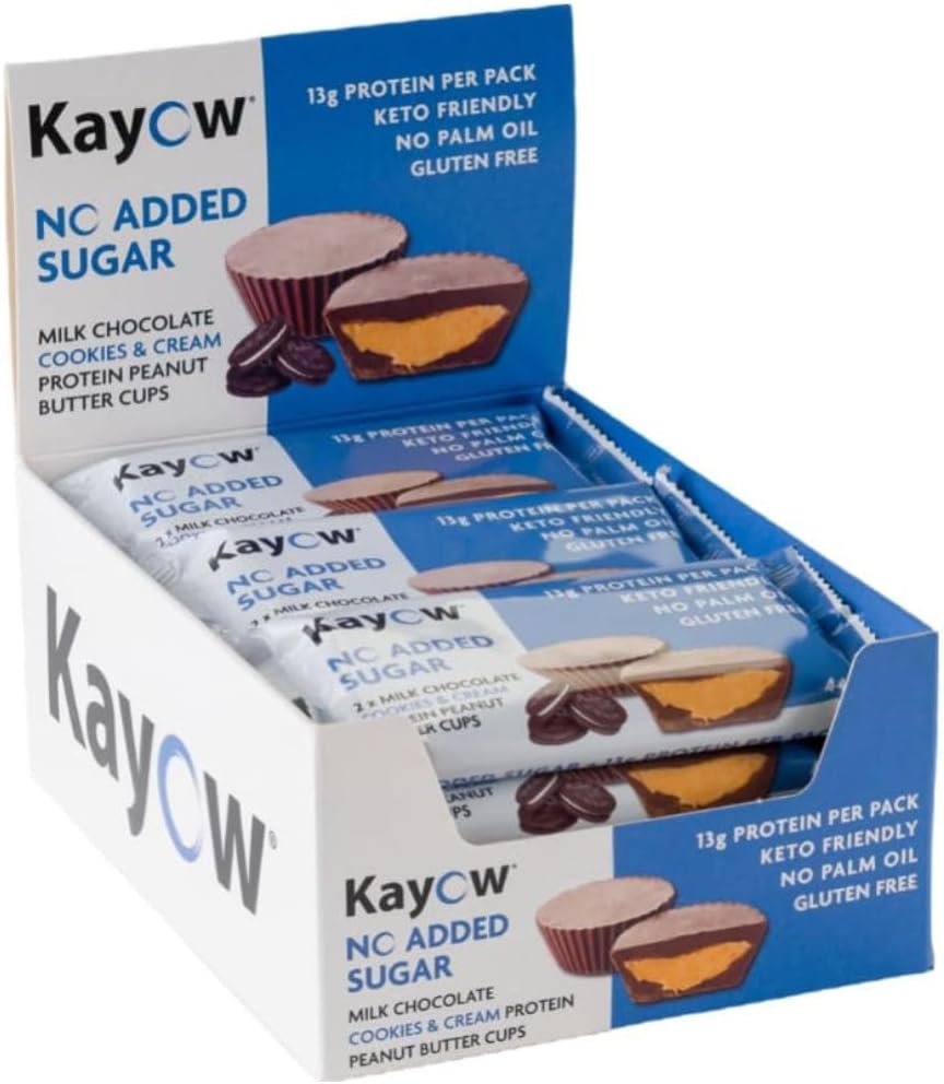 Kayow Nutrition Peanut Butter Cups 12x44g