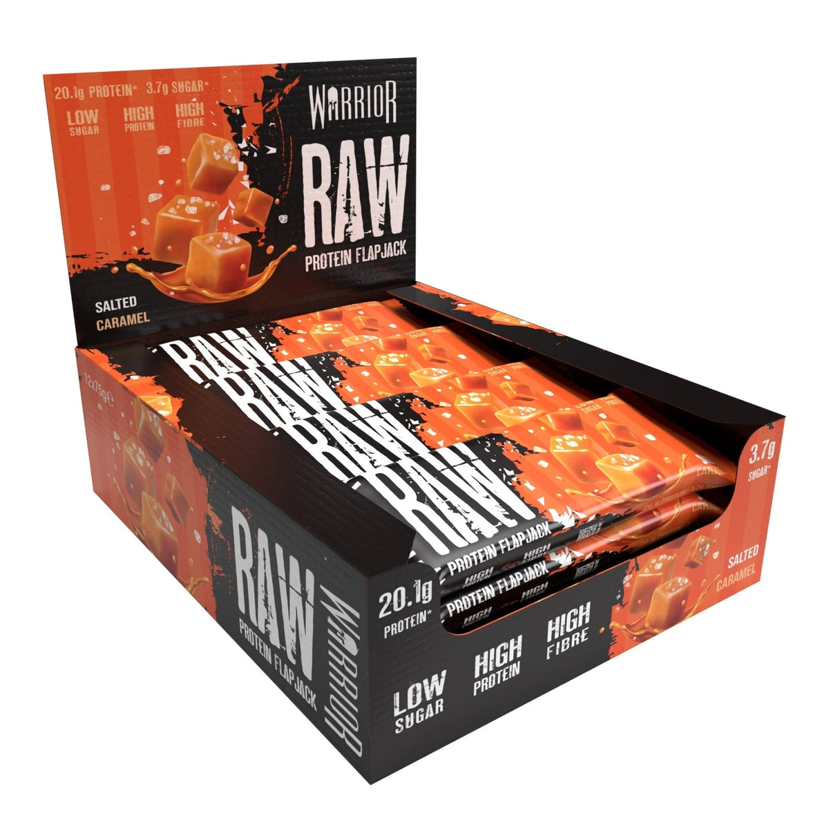 Warrior Raw Protein Flapjack 12x75g