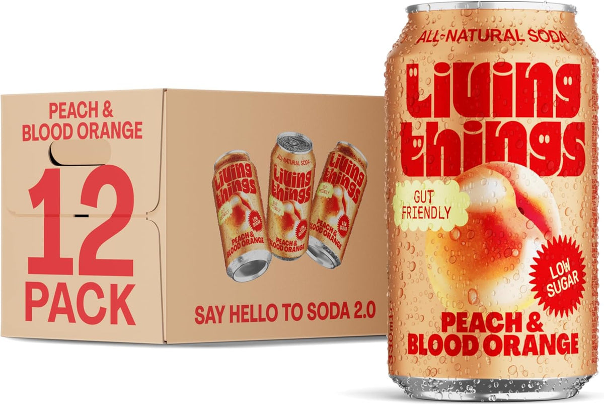 Living Things Prebiotic Soda 12x330ml