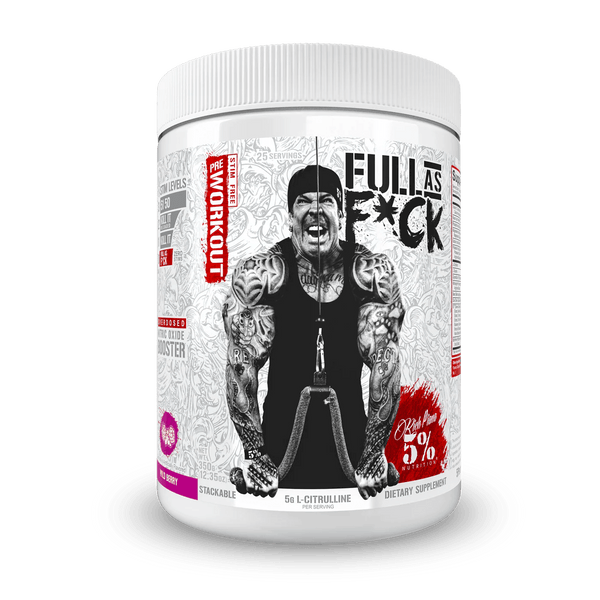 Rich Piana 5% Nutrition FULL AS F*CK Legendary Series 372g