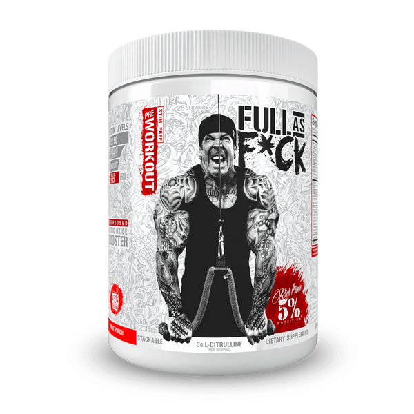 Rich Piana 5% Nutrition FULL AS F*CK Legendary Series 372g