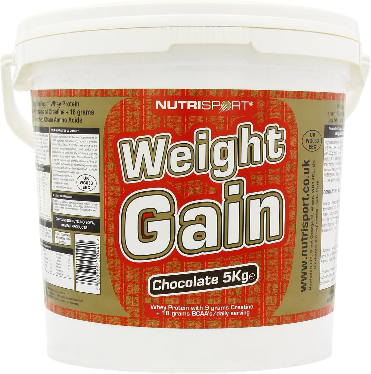 NutriSport Weight Gain 5kg