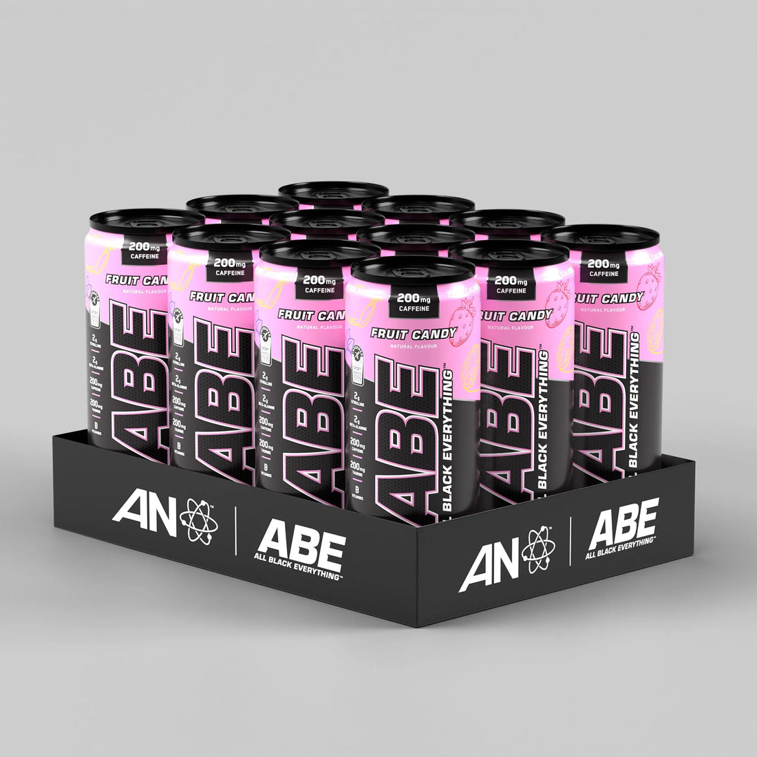 Applied Nutrition ABE (All Black Everything) Carbonated Can 12x330ml