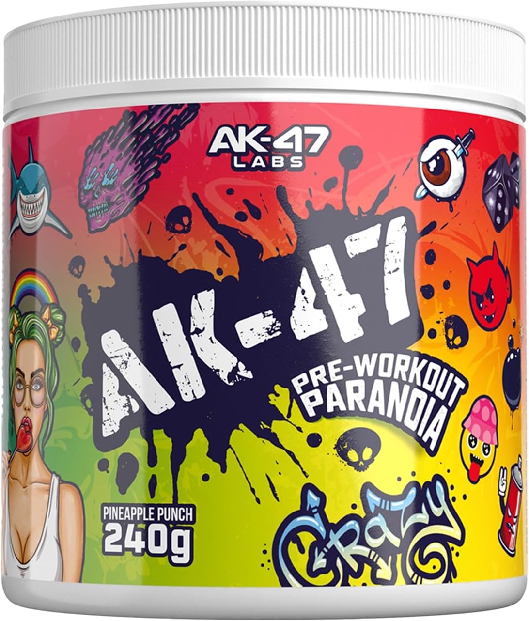 AK-47 Labs Pre-Workout Paranoia 240g