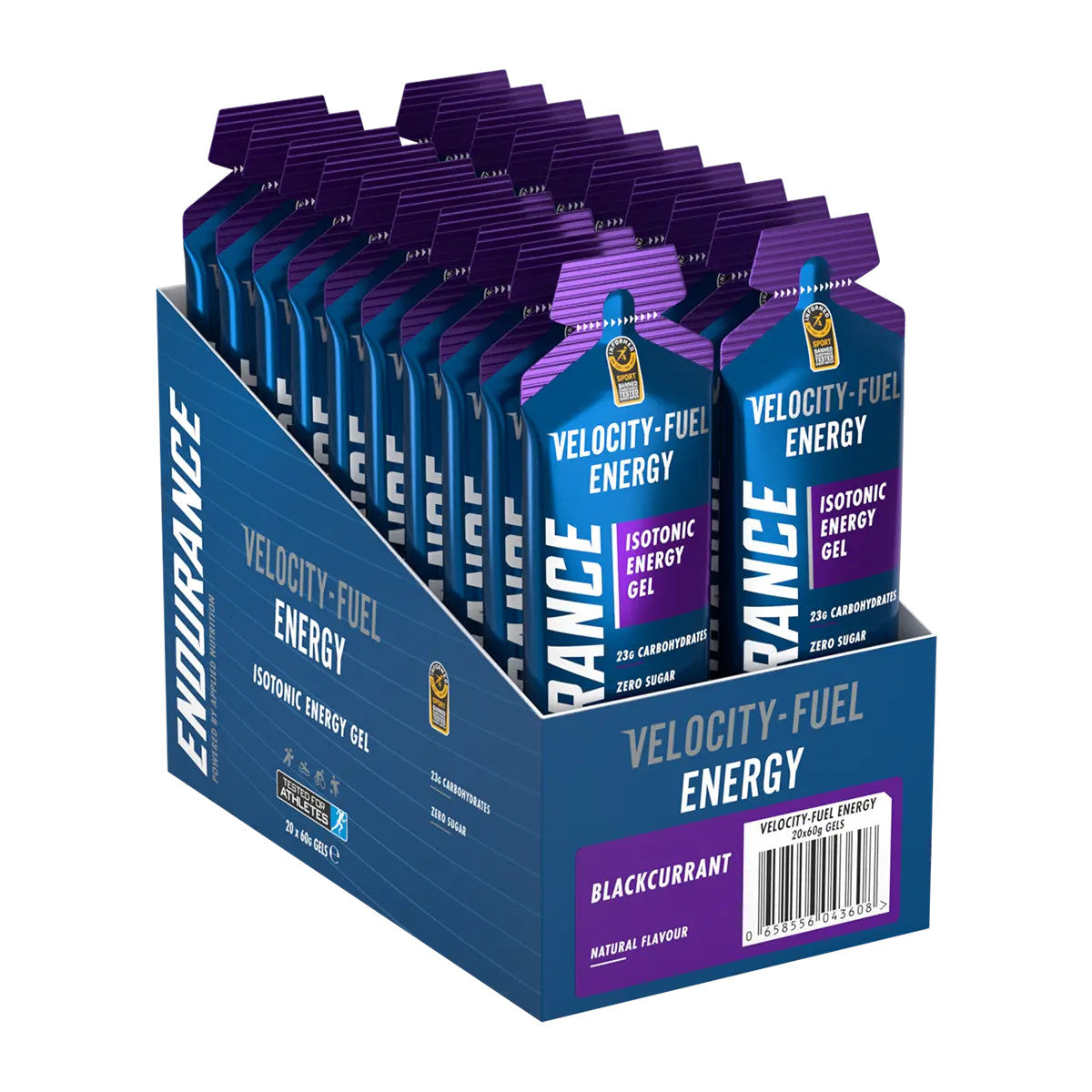 Applied Nutrition Endurance Velocity Energy Gel 20x60g
