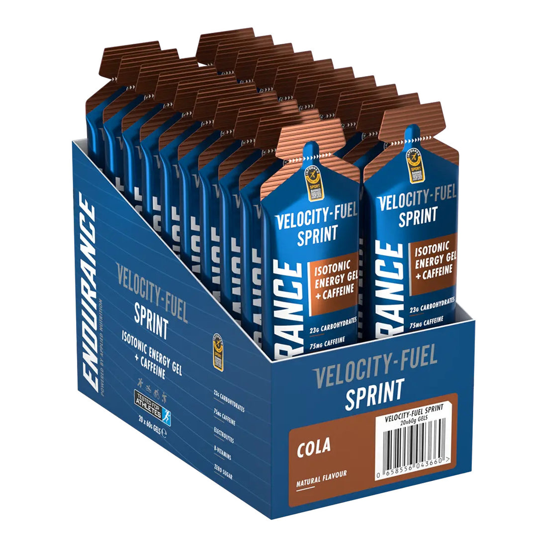 Applied Nutrition Endurance Velocity Sprint Gel 20x60g