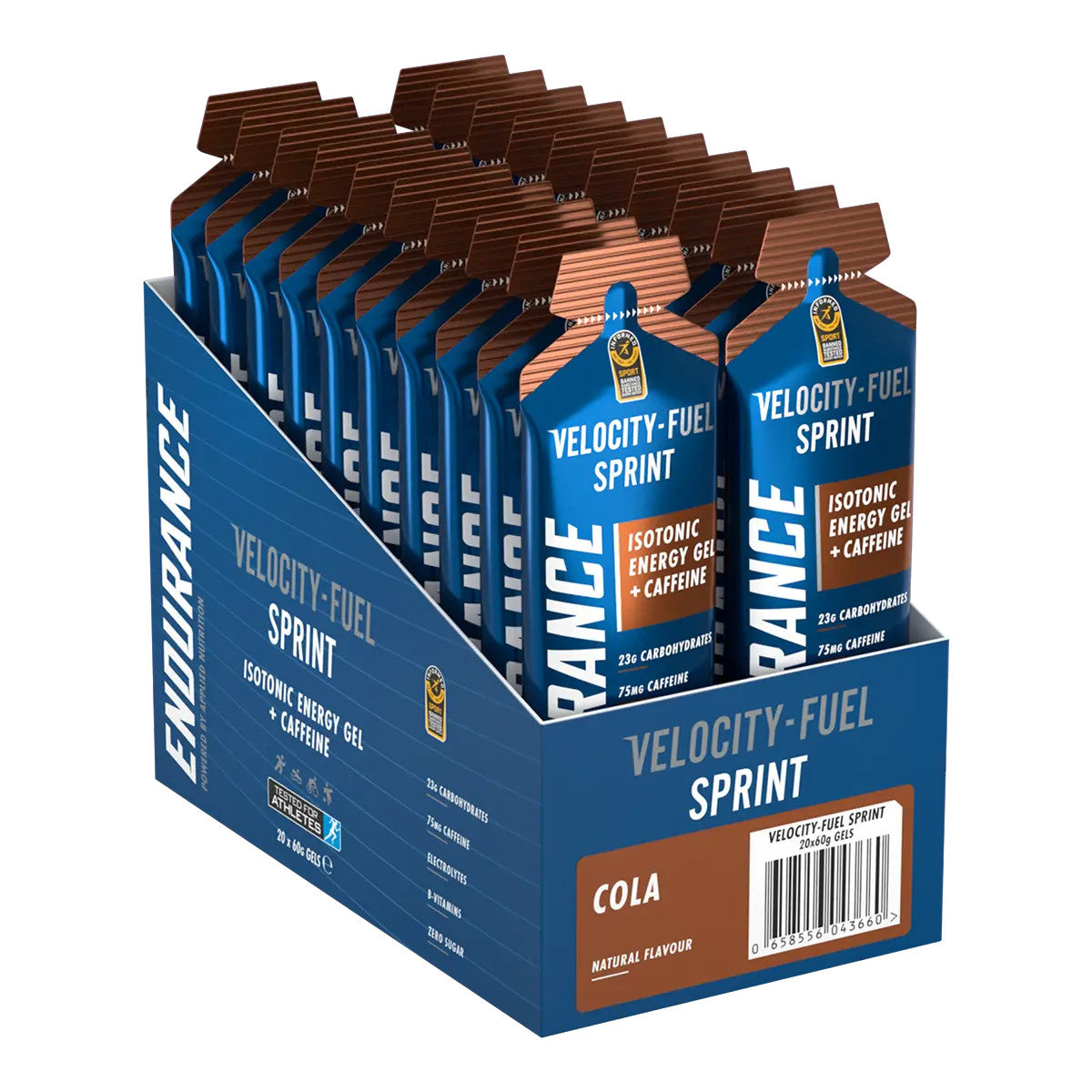 Applied Nutrition Endurance Velocity Sprint Gel 20x60g