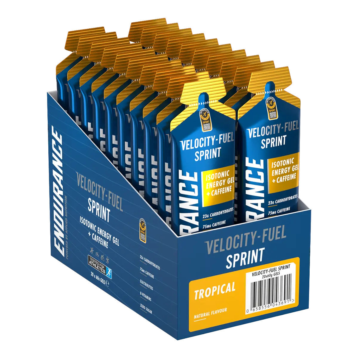 Applied Nutrition Endurance Velocity Sprint Gel 20x60g