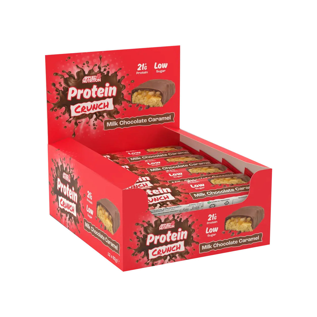 Applied Nutrition Protein Crunch Bar 12x62g